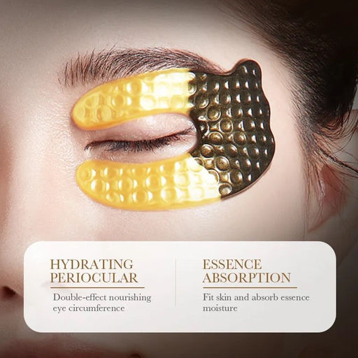 ZOZU Гидрогелевая маска для глаз c экстрактом черного трюфеля от кругов и мешков под глазами, 5 шт - Sadoer фото 3