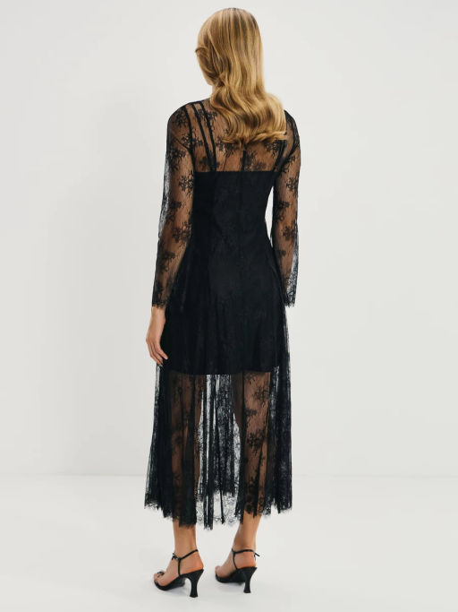 Платье миди из кружева / Zarina