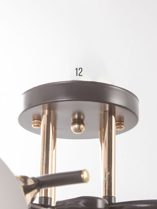 Люстра «Севиль» 2094/4, 4×60 Вт, Е27, 53×24 см, кофе/золото