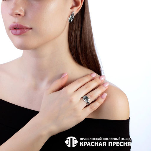 КОЛЬЦО 23013444-5 - Красная пресня фото 2