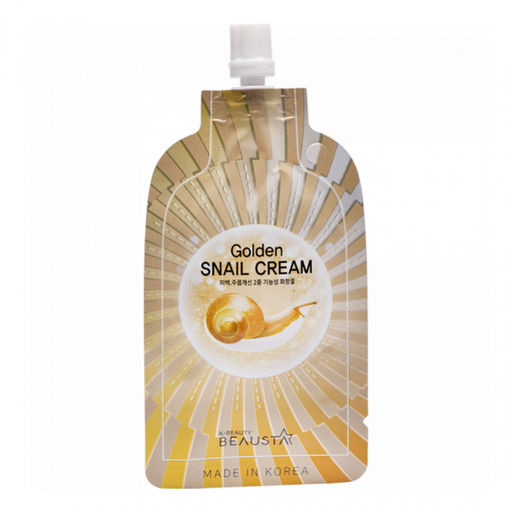 Beausta Крем для лица регенерирующий с муцином улитки / Golden Snail Cream, 15 мл  фото 4