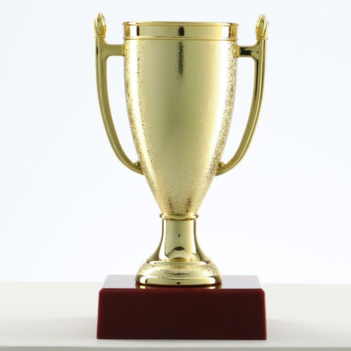 Кубок 056, зол., подставка пластик, 12.5 х 6,5 х 6,5 см - Командор фото 4