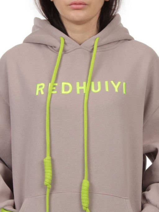 2616 PINK POWDER Толстовка женская (85% хлопок, 10% полиэстер, 5% спандекс) - Fashion фото 4