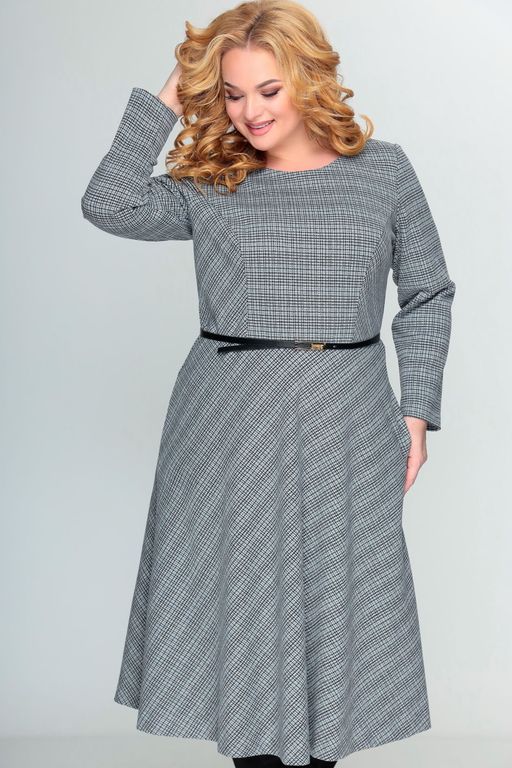 Блуза Swallow 803.2 черный+серебряный узор фото 322