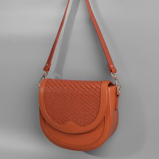 Ручка для сумки, с карабинами, 60±1 см × 2 см, светло-коричневая