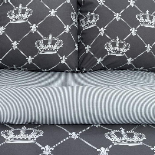 Постельное бельё Этель 1.5 сп Crown 143х215 см, 150х214 см, 70х70 см -2 шт, бязь фото 5