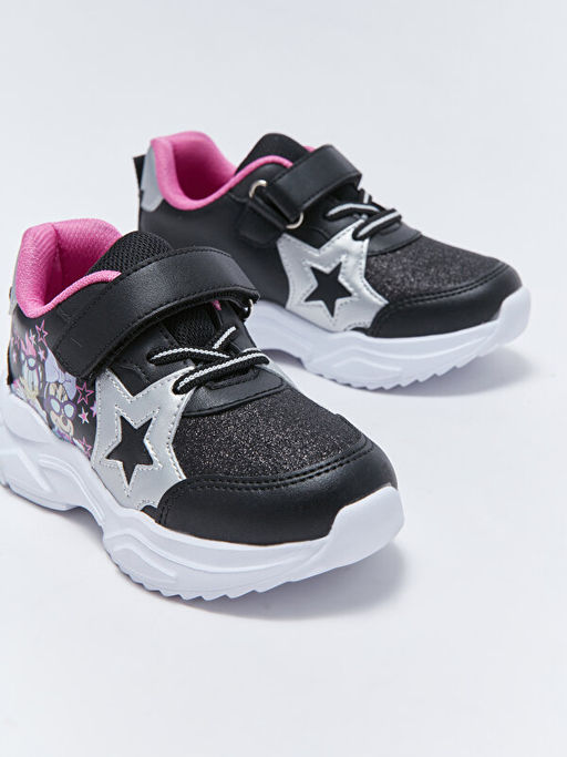 Minnie Mouse Lisansl? C?rt C?rtl? K?z ?ocuk Spor Ayakkab? - Waikiki фото 3