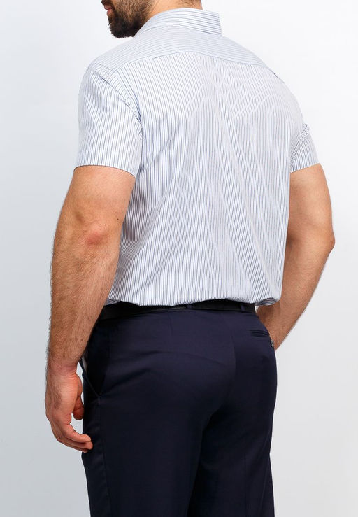 Сорочка мужская короткий рукав GREG 121/109/939/Z/1  фото 2