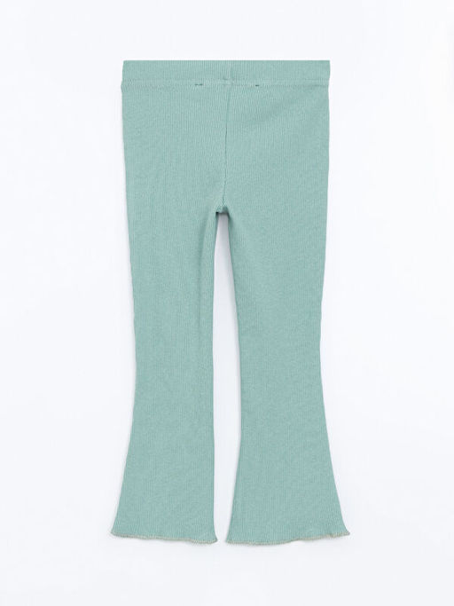 Beli Lastikli Basic ?spanyol Pa?a K?z ?ocuk Tayt - Waikiki фото 3