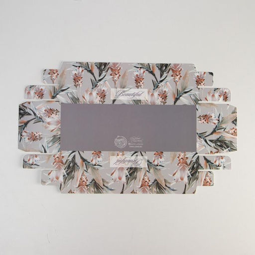 Цена за 5 шт. Коробка кондитерская Beautiful, 26 х 8 х 9.5 см