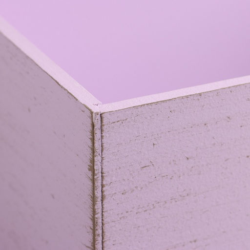 Набор ящиков деревянных Прованс 3 в 1 (25х14,5х10; 23х12,5х9; 21х10х8)см Сиреневый - Дарим красиво фото 5