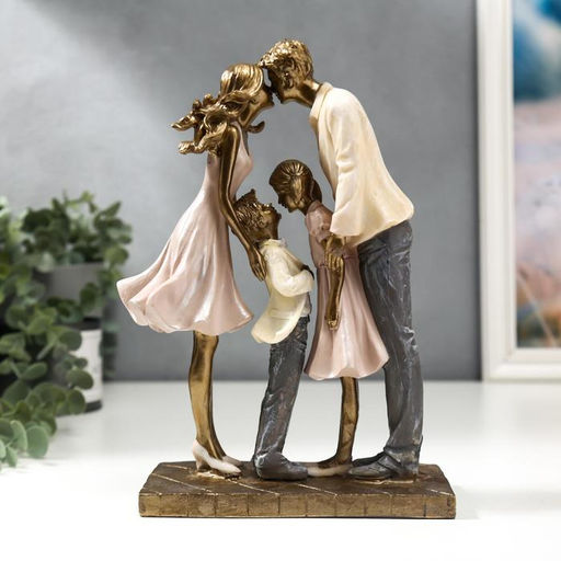 Фигурка полистоун «Большая, дружная семья», 25×8×19.5 см