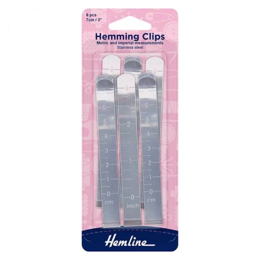 Клипсы для шитья с измерителем Hemline
