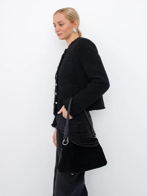 Сумка 2617Y black Polina&Eiterou