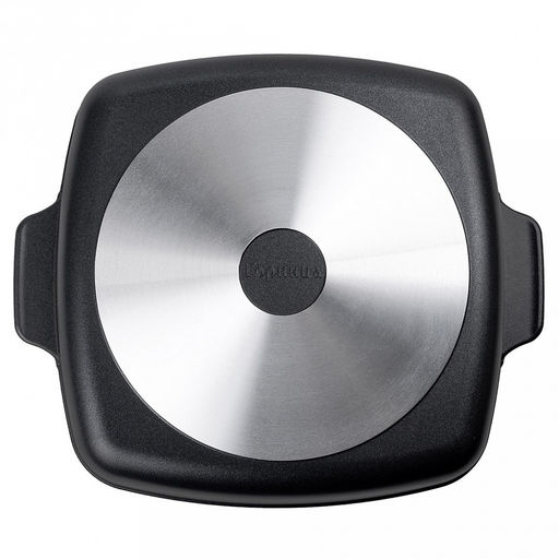 Противень с антипригарным покрытием 28х28х7см "Классик", s0,4см, литые ручки (Россия)