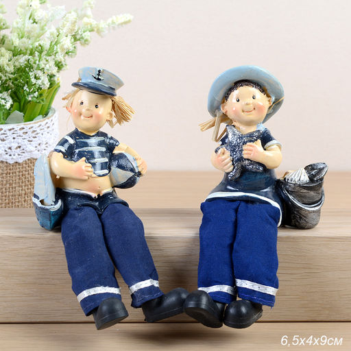 Фигурка Морячок висячие ножки 9 см / 40042 /уп 2/192/А