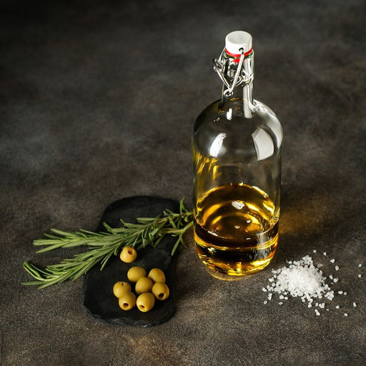 Цена за 12 шт. Бутылка, 1 л, с бугельным замком, стекло, прозрачная