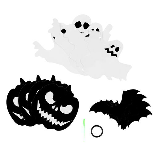 Цена за 2 шт. Гирлянда бумажная «Хэллоуин»