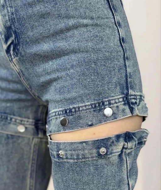 Джинсы-шорты 60140