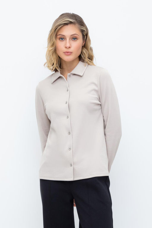 ЕВТ 3246/кремовый рубашка жен