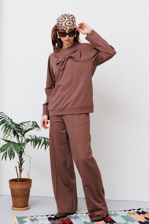 Костюм NIKVA н458-3 шоколад  фото 2