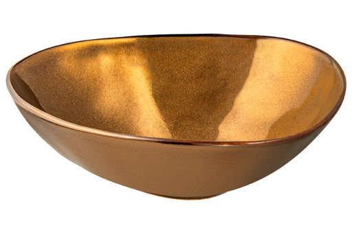 Салатник 850 мл 20,5*18*6 см "Бронза"