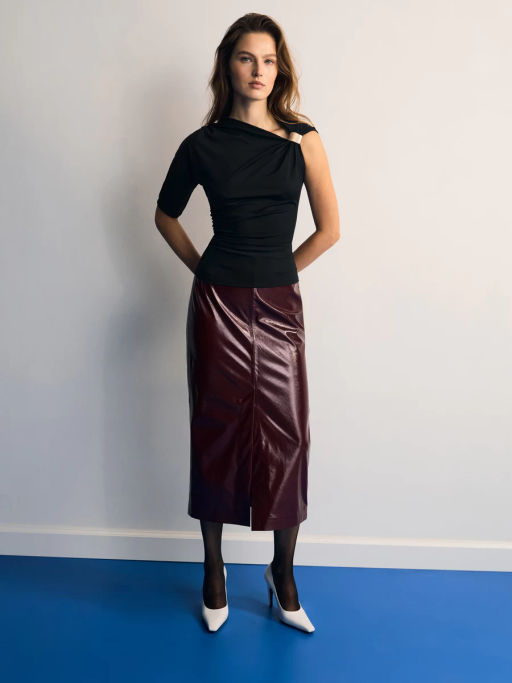 Топ с декоративным узлом / Zarina  фото 2