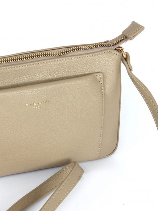 Сумка женская искусственная кожа DJ-СМ 7336-TAOS TAUPE, 1отд, плечевой ремень, бежевый SALE 263900 - Adelia фото 8