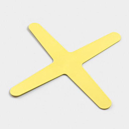 Бумеранг четырехлопастной, 30 х 30 см, моно, желтый - Simaland фото 3