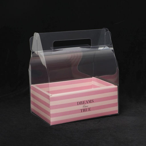 Коробка-переноска, упаковка подарочная, «Dreams come true», 26.5 х 30 х 18.5 см