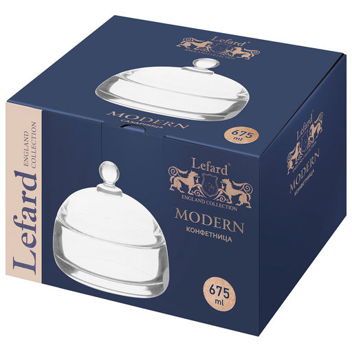 КОНФЕТНИЦА MODERN, 675 МЛ/15,5*15,5 СМ - Lefard фото 2