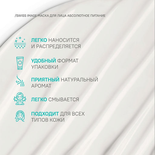 SWISS IMAGE д/лица маска "Абсолютное питание" глубокого действия 75мл