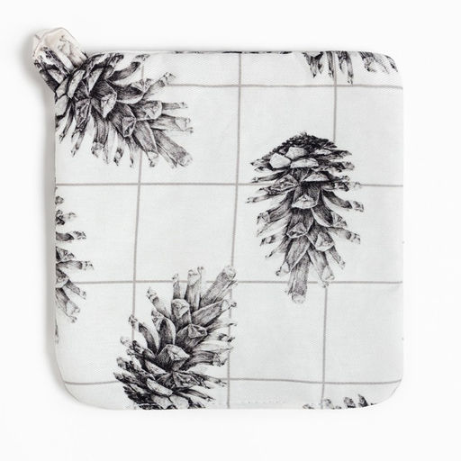 Прихватка Этель Merry Christmas 19х19см,100% х/л, ватин 250г/м2  фото 3