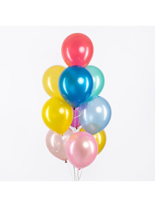 Воздушные шары латексные 12" «Ассорти», 100 шт.