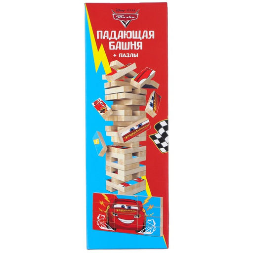 Падающая башня + пазлы, Тачки - Disney фото 7