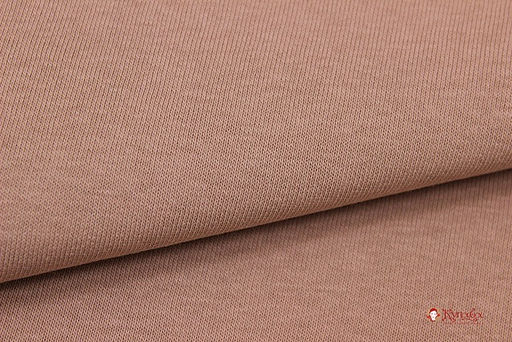 Футер 3-х нит. начес цв.Темный бежево-розовый, ш.2.00м, Пенье, хлопок-90% п/э-10%, 330гр/м.кв - Купава фото 6