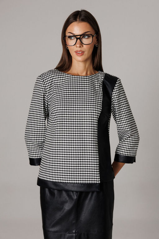 Костюм Lars Style 1174 черный, молочно-черный принт