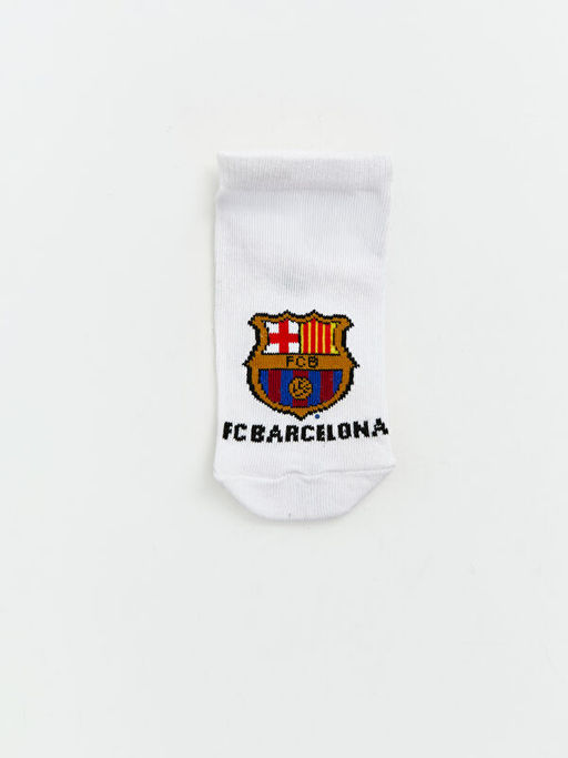 Носки-следки FC Barcelona для мальчиков 5 пар