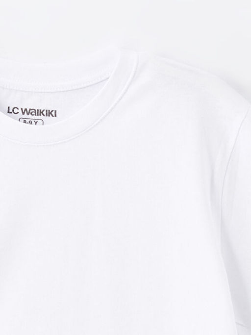 Bisiklet Yaka Erkek ?ocuk Ti??rt - Waikiki фото 2