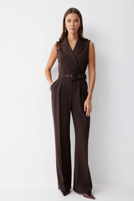 Комбинезон LYUSHe 4211 коричневый