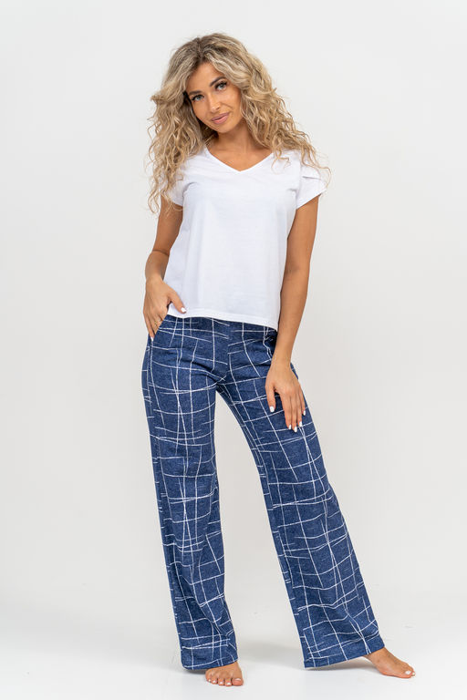 Костюм Натали футболка и брюки кулирка хлопок  фото 6