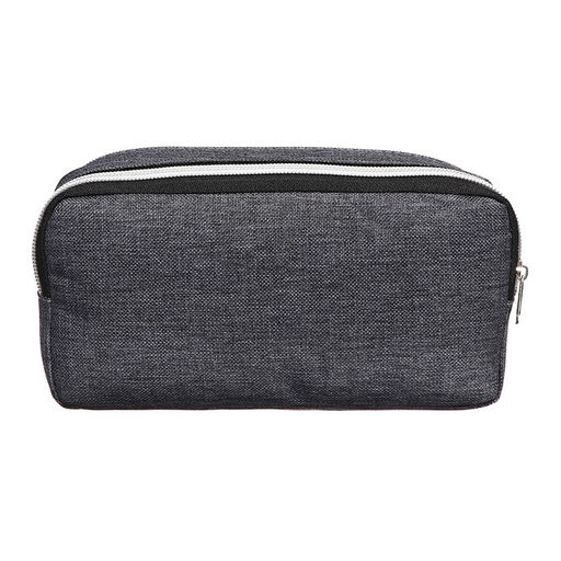 Пенал школьный Calligrata, мягкий, 3 отделения, 130×210×100 мм, объёмный, серый