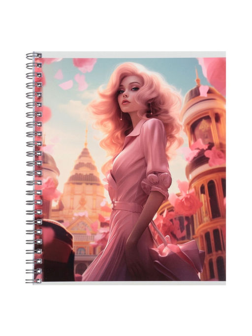 Набор тетрадей Calligrata. Glamour, 3 штуки, 80 листов, на гребне, обложка из мелованного картона