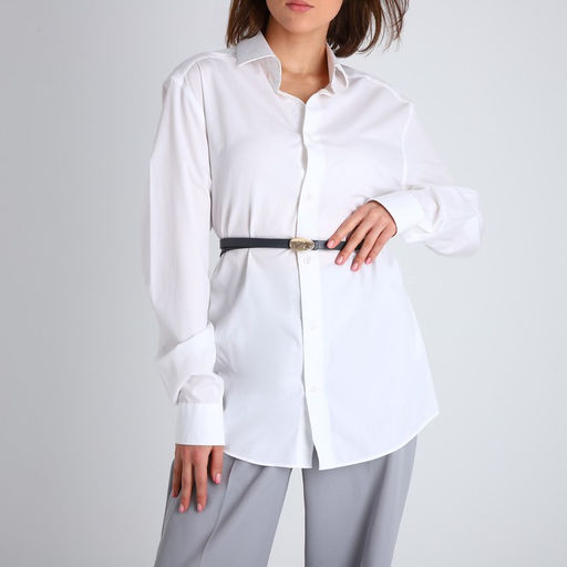 Ремень женский, ширина 1.4 см, пряжка металл, цвет тёмно-серый - Simaland фото 2