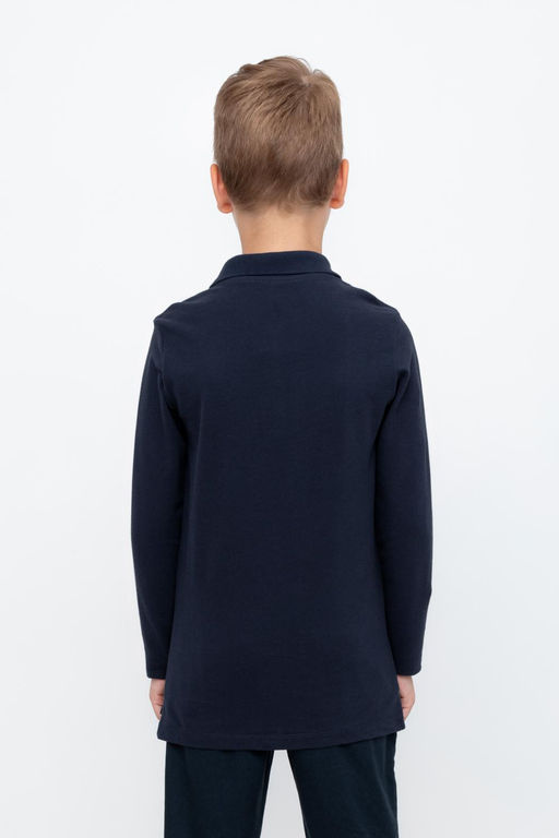 Crockid _ К 302519/индиго джемпер-поло дет  фото 3