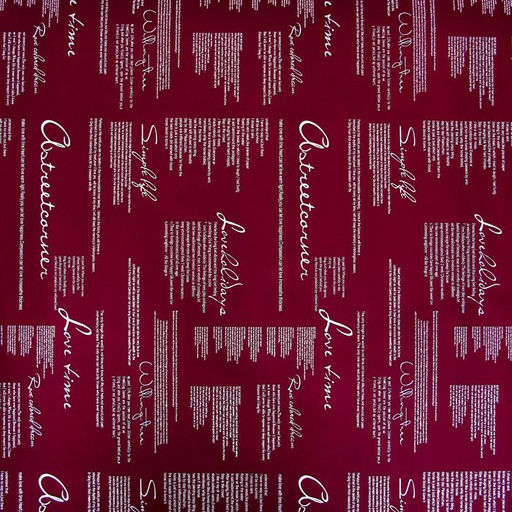 Пленка для цветов матовая Признание, бордовый, красный, 0,58 х 10 м - Simaland фото 3