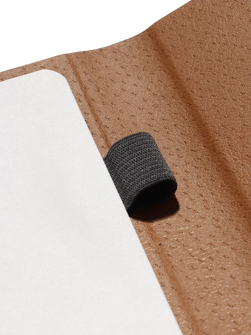 Ежедневник недатированный формат А5, с клапаном, 96 листов, в линейку, пвх, черный - Simaland фото 12