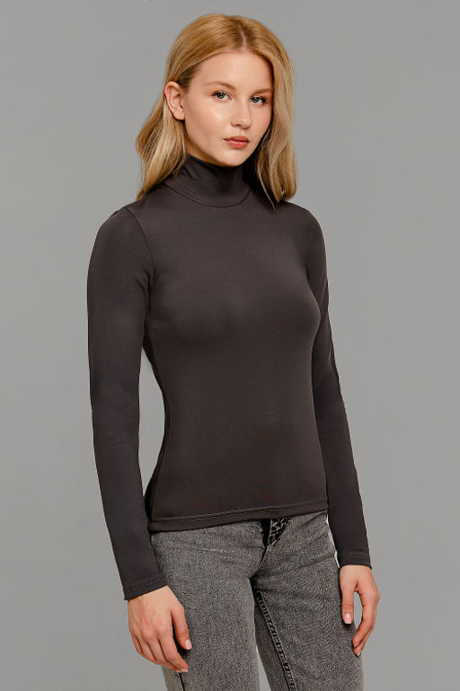 Арт.12803/6 Водолазка женская 42-50 (5 шт) Цвет:графит