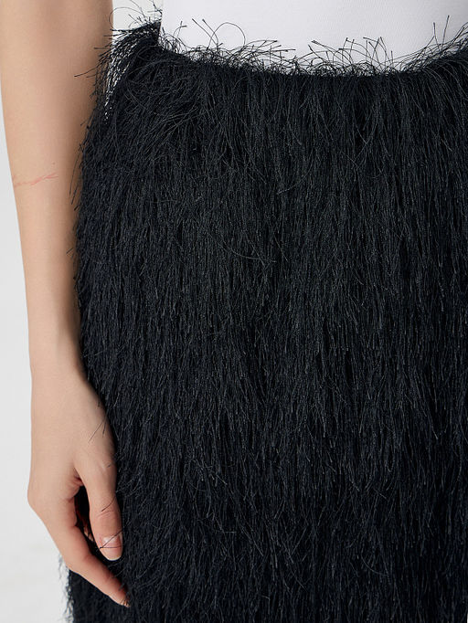 Юбка женская черная - Mark formelle фото 3