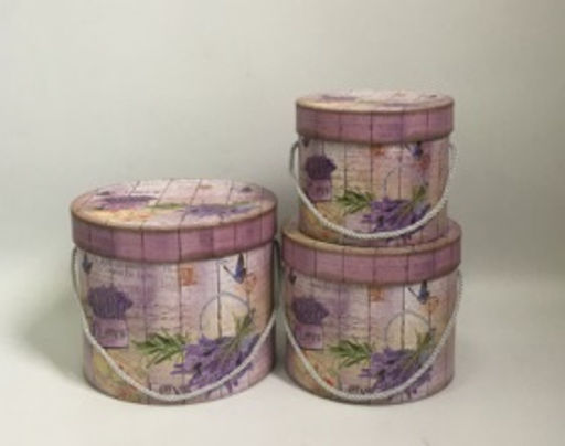 Коробка подарочная 3 штуки / W7463 /уп 18/ - Галеонтрейд фото 2